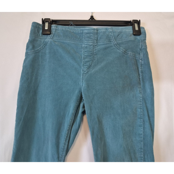 We The Free *IN TEAL* Womens Corduroy Pull On Flare Jeans 25 X 29 - Picture 4 of 8